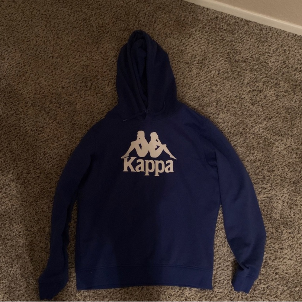 Blue Kappa hoodie